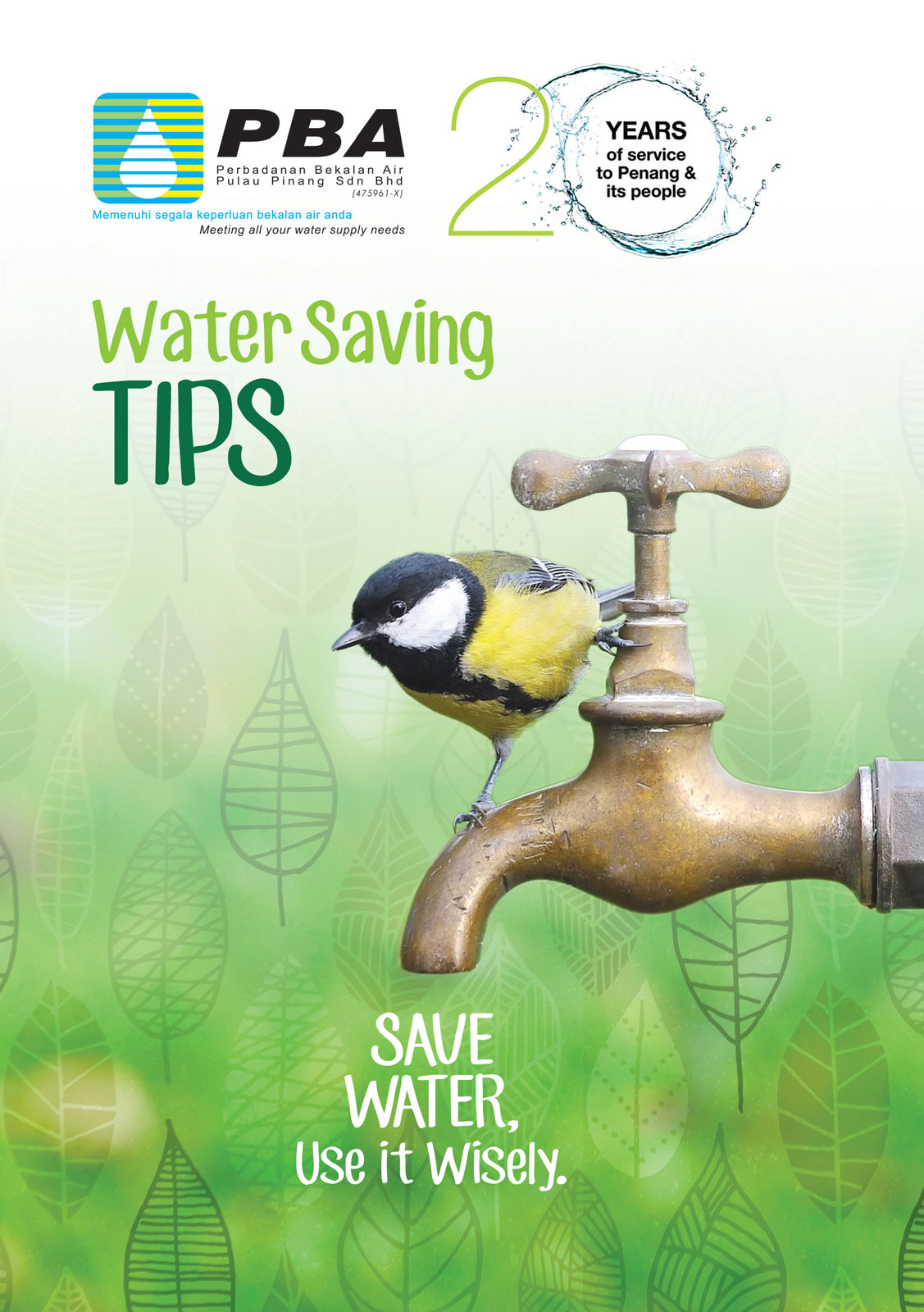 Water Saving Tips - English